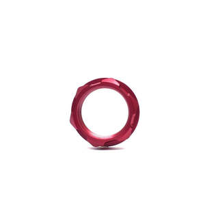 Per Honda CR 125 01-07 dado dello sterzo rosso e cuscinetto compatibile con i motocicli - Product Image 1