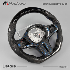 พวงมาลัย G02 LED คาร์บอนไฟเบอร์ปรับแต่งได้สำหรับรถ BMW G ซีรีส์ G29 G30 G20 G05 G31 G80 M4 M3 X4 X3 X5 X6 - Product Image 3