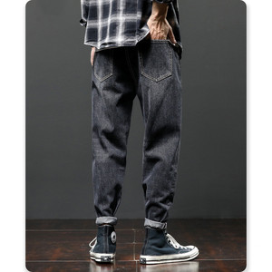 Blue Jeans Shorts Pant uomo S Denim Jeans ammorbidente traspirante strappato ragazzi Casual <span class=keywords><strong>JIN</strong></span> stampa personalizzata estate cotone Spandex immagine - Product Image 6