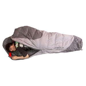 Autumn <b>Winter</b> Mummy White Down Outdoor Double-Layer Thickened Adult <b>Sleeping</b> <b>Bag</b> Wholesale - Product Image 2