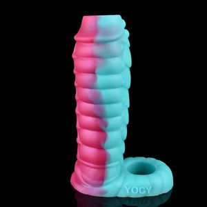 YOCY-CG 2214 Funda para Pene para Hombres, Productos Sexuales para Alargamiento y Engrosamiento, Fundas para Pene para Hombres - Product Image 5