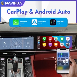 NaviHua Autoradio Android 13 à double écran, accessoires intérieurs, mise à niveau multimédia, Carplay, GPS pour Porsche Panamera 2011-2016 - Product Image 3