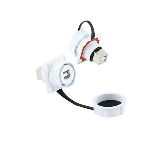 M21IP67หน้าแปลนต่อเชื่อมแผง B ชนิด B ชนิดกันน้ำได้1.5A 30V อุปกรณ์เชื่อมฟีด-ผ่านบัดกรีคัพ B <span class=keywords><strong>Toa</strong></span> - Product Image 4