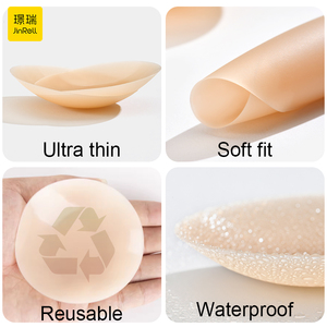 Haute qualité mince mat réutilisable adhésif poitrine Pasties autocollants étanche Silicone soutien-gorge <span class=keywords><strong>Nippies</strong></span> couvre pour les femmes - Product Image 2