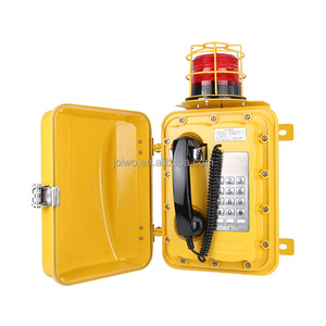 Téléphone à clavier complet avec boîtier d'allié en aluminium anti-eau avec voyant d'avertissement - Product Image 1