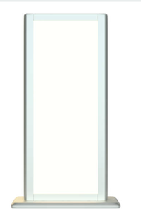 Réfrigérateur à boissons sur mesure avec porte en verre et cadre en acier inoxydable, mini-réfrigérateur transparent avec porte en verre - Product Image 6