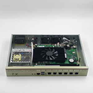 Hongiptc 1u Firewall Router Pfsense 6*2.5G Lan 4*10G Sfp Vga Display Ddr4 Ram Netwerkbeveiliging Openvpn Op Voorraad - Product Image 5