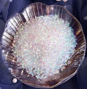 500 gr DIY Slime Clear Iridescent Crispy Bingsu Beads slime making DIY Kit proveedores precio al por mayor