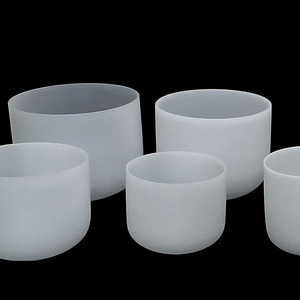 טהר גבוה טהר 6 עד 24 סנטימטרים צ 'אקרה סט קול ריפוי קריסטל קוורץ - Product Image 4