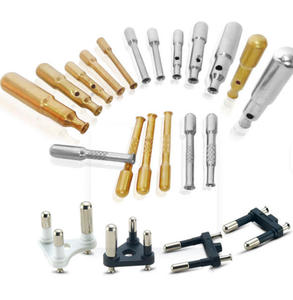 Chân an toàn tùy chỉnh với kết thúc sáng và đầu tròn đường kính 20mm dùng trong công nghiệp - Product Image 5