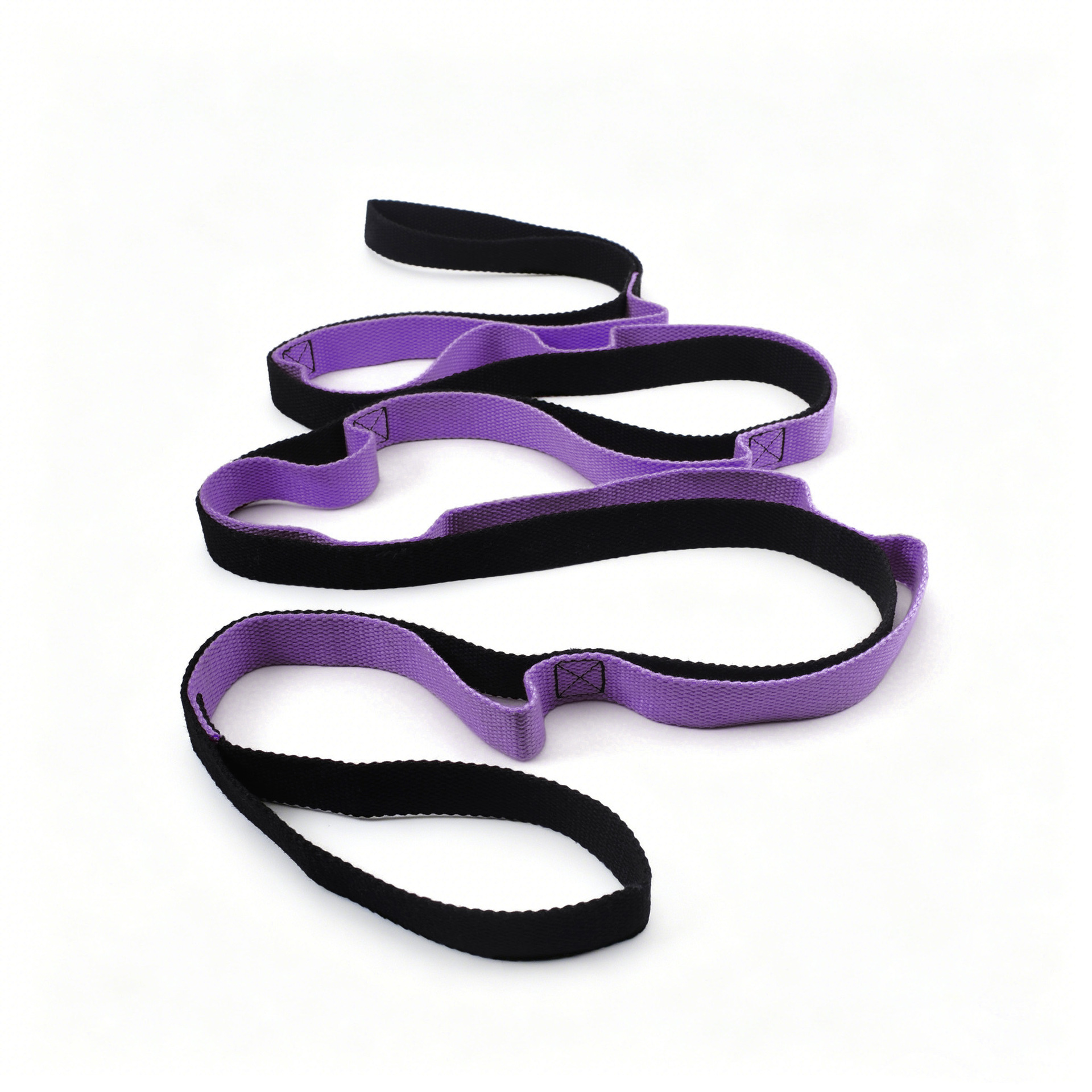 Noir et violet [emballage en sac givré PE]