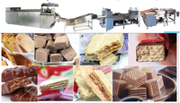 Vente d'usine de machines à gaufrettes / Ligne de production de gaufrettes / Ligne de production de biscuits gaufrettes