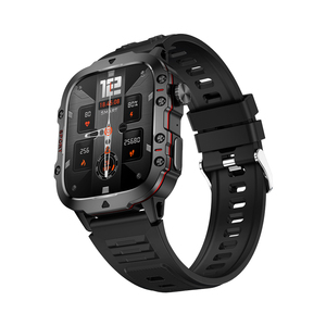 Montre connectée d'extérieur QX11 avec grand écran de 1,96 pouce, appels Bluetooth, moniteur de pression artérielle, moniteur de fréquence cardiaque, <span class=keywords><strong>sport</strong></span>, SOS, montre connectée 2024 Nouveau - Product Image 5