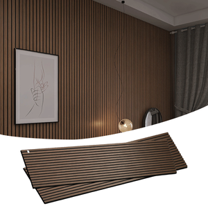 Tấm tiêu âm chất lượng cao, tấm trần âm thanh, tấm ốp tường gỗ 3D - Product Image 5