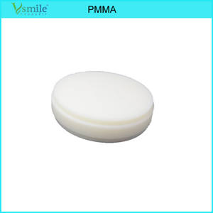 Vsmile 98mm Materiali Dentali, Protesi Monolayer, Dentiera Completa, Blocco <span class=keywords><strong>PMMA</strong></span> Monolayer Rosa per Laboratorio Dentale - Product Image 5
