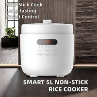 Cuisinière à pression électrique multifonctionnelle, contrôle numérique, cuve antiadhésive, arrêt automatique, fonctionnement à une touche, capacité de 5 L