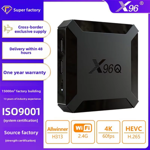 X96q ใหม่<span class=keywords><strong>กล่อง</strong></span>ทีวีแอนดรอยด์10.0 4K พร้อมโปรเซสเซอร์ Quad Core 1G/8G/2G/16G ALLWINNER H313 wifi/ethernet - Product Image 6