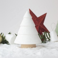 Diffuseur de parfum d'aromathérapie d'huile essentielle de terre de diatomées OEM pierre d'arôme d'arbre de Noël