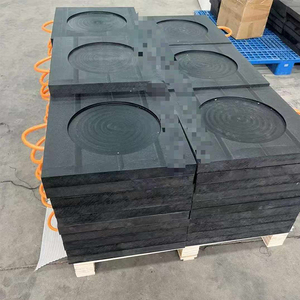 Almohadillas estabilizadoras de seguridad de grúa personalizables, Material PE antideslizante, estabilizador de remolque, gato, servicios de procesamiento de corte y moldeo - Product Image 3