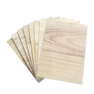 Tabla de madera maciza de Paulownia rectangular, tamaño personalizable, para manualidades y material de Taekwondo y boxeo. - Product Image 2