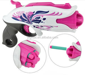 Pistola de Juguete de Plástico ABS con 20 Balas de Espuma Suave Recargables para Niñas - Product Image 3