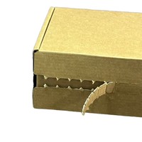 Caja de embalaje personalizada Cajas de papel corrugado con impresión Cartón reciclado Cremallera Tira de rasgado Correo Cajas de envío con logotipo personalizado