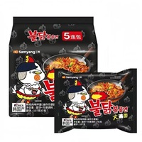 Wholesale Korean Instant Ramen Noodles Hot Selling Wheat Flour Korean Style Turkey Noodle Low-Fat Classic Spicy Chicken Flavor
