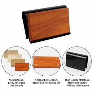 Diffuseur d'air frais pour voiture en bois au design populaire avec évaporation naturelle et parfum longue durée - Kit de personnalisation d'arômes - Product Image 3