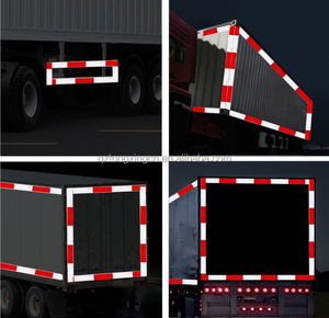 5cm * 45.7cm o su misura larghezza di qualità dell'anca auto adesivo riflettente DOT-C2 Retro nastro riflettente Cinta riflessiva per camion - Product Image 5