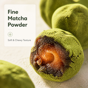 Poudre de thé vert Matcha en vrac OEM, enrobée de prune, avec centre sucré et fruits confits, prête à consommer, durée de conservation de 12 mois, 10 kg - Product Image 5