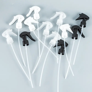 Mini <strong>Trigger</strong> Mist <strong>Sprayer</strong> Pump Cleaning Perfume <strong>Trigger</strong> Spray <strong>24mm</strong> 24/410 Pp <strong>White</strong> Black Transparent - Product Image 2