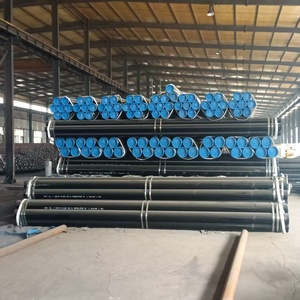 Tuyaux d'eau en <span class=keywords><strong>acier</strong></span> noir sans soudure galvanisé ASTM A106 laminé à chaud et à froid S355JR de 13 pouces pour la construction - Product Image 5
