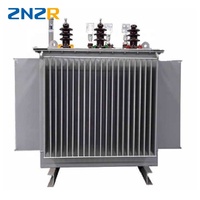 Transformateurs immergés dans l'huile, transformateur de puissance ONAN, refroidissement Dyn11, groupe vectoriel 220V 415V 300KVA 500KVA 750KVA 1000KVA 1250KVA.