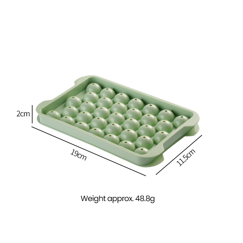 Stackable Freezing Trays 33 Holes Reusable Freezer Ice Trays - Stackable & Portable