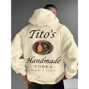 High Quality <b>Men's</b> Hoodies Sweatshirts Unisex Oversized <b>Pullover</b> Hoodies Custom logo Blank Heavyweight <b>Men</b> Custom Cotton Hoodie - Product Image 5