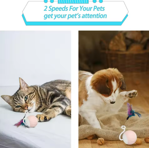 Balle interactive intelligente pour chat, sonore et automatique, en silicone écologique, design moderne et amusant, petite taille, pour intérieur - Product Image 6