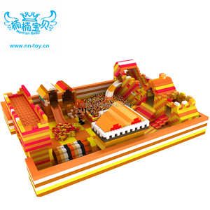 NNbaby Bambini area di gioco EPP building block a buon mercato attraente coperta gioco a terra gioco parco con palla di schiuma pit pool - Product Image 2