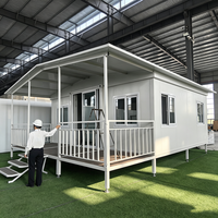 Fabricant de maisons préfabriquées, villa préfabriquée sur mesure, kit de maison à ossature métallique en kit, CE ISO pour hôtel, complexe hôtelier, ADU