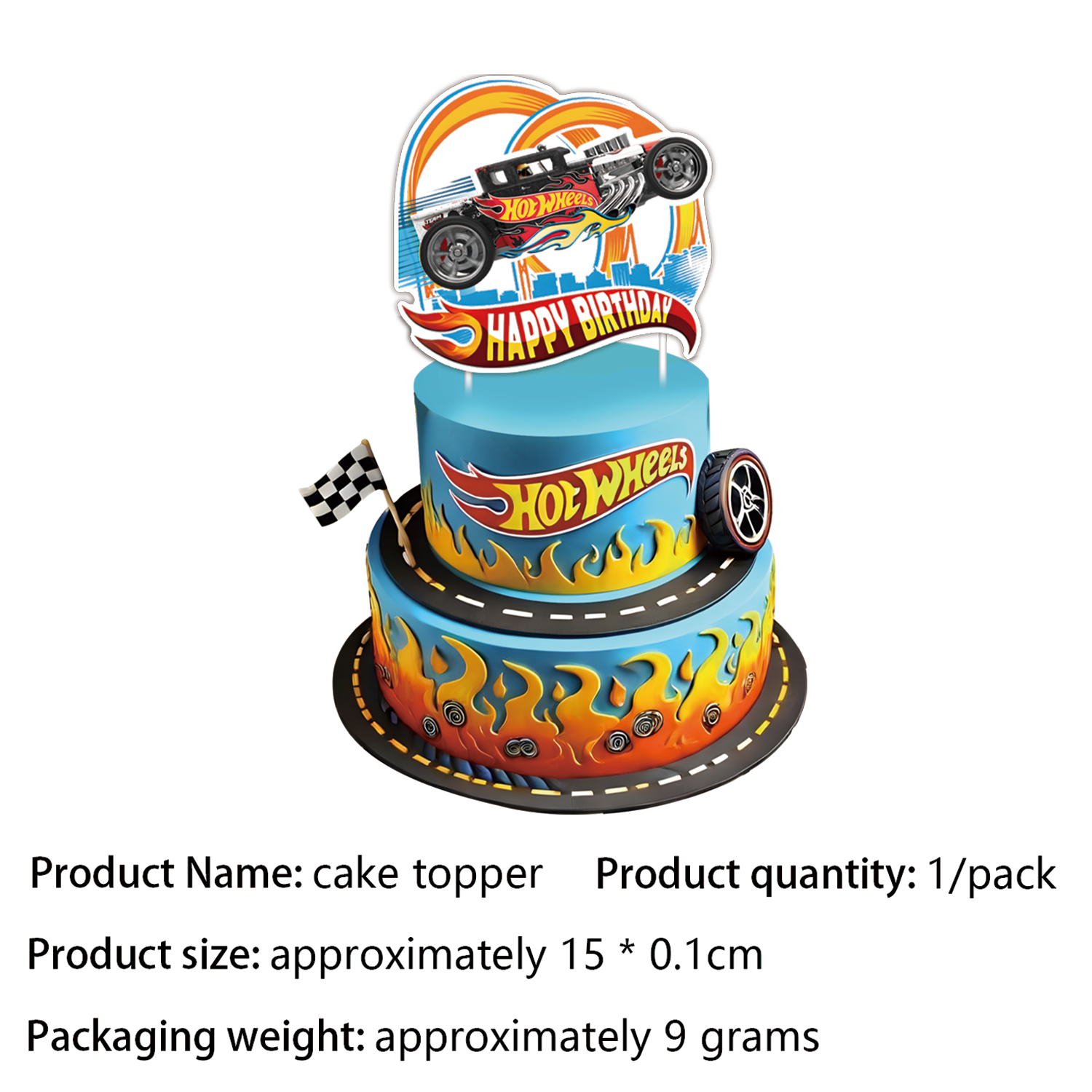 Big cake decoration-1pcs