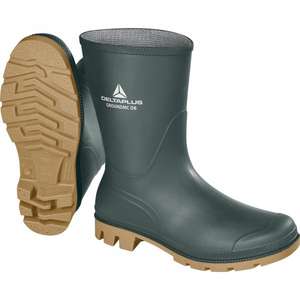 DELTA PLUS - GROMCOBVE38 Pvc vert-beige demi-bottes de travail-ob sra-BOTTES EAN 3295249260408 - Product Image 1
