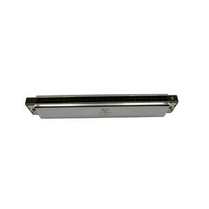 Boîte de <span class=keywords><strong>harpe</strong></span> d'orgue à <span class=keywords><strong>bouche</strong></span> d'harmonica diatonique professionnel à 24 trous avec coupe dorée JH024 plastique ABS cuivre argent résine - Product Image 2