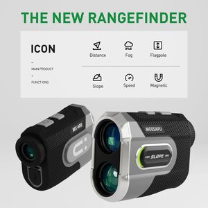 Telemetro <span class=keywords><strong>Laser</strong></span> da Golf con Pendenza, Magnetico, 600M 1000Y, Ricaricabile USB, Display LCD, Misuratore di Distanza <span class=keywords><strong>Professionale</strong></span> per Golfisti - Product Image 2
