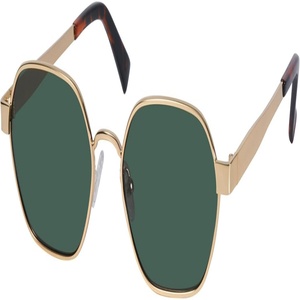 Fashion Designer Metal <b>Sunglasses</b> High Quality <b>Small</b> Metal Oval <b>Frames</b> <b>Sunglasses</b> Retro Style UV400 - Product Image 1