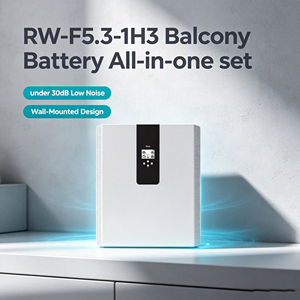 Stock UE : Système de stockage d'énergie tout-en-un Deye RW-F5.3-2H3 RW-F5.3-1H3 avec onduleur 3 kW et batterie LiFePO4 - Product Image 1