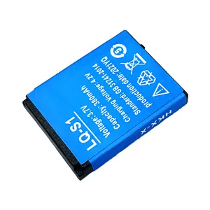 380mAh 3.7V Smart Watch Battery LQ-S1 Rechargeable Lithium ion DZ09 QW09 W8 A1 V8 X6 Lithium Battery