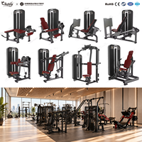 Équipement de salle de sport commercial complet pour une surface de 500 mètres carrés, machines et accessoires de fitness sportifs complets en provenance de Chine