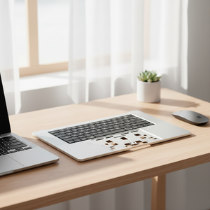 LCDOLED Genuine A2485 Topcase for Macbook Pro M1 Retina 16" Palmrest With <b>Keyboard</b> US English EMC 3651 Late 2021 - Product Image 3