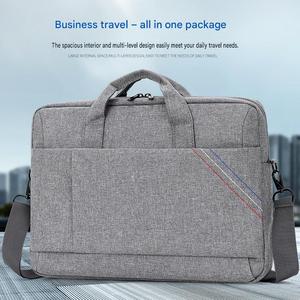 Fashion Business Office Waterproof Lightweight Nylon Fabric <b>Computer</b> Protective Case Men's Women's Laptop <b>Bags</b> Handbag - Product Image 6