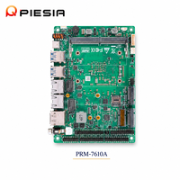 PRM-7610A SBC Industrial sin Ventilador de 3.5'' con Wildcat Lake, 6 COM, LAN Dual de 2.5G, Amplio Rango de Temperatura, DC 9-36V para Automatización