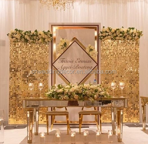 Pannelli Murali con Paillettes 8x8 ft, Decorazione 3D con Glitter, Sfondo per Matrimoni - Product Image 6